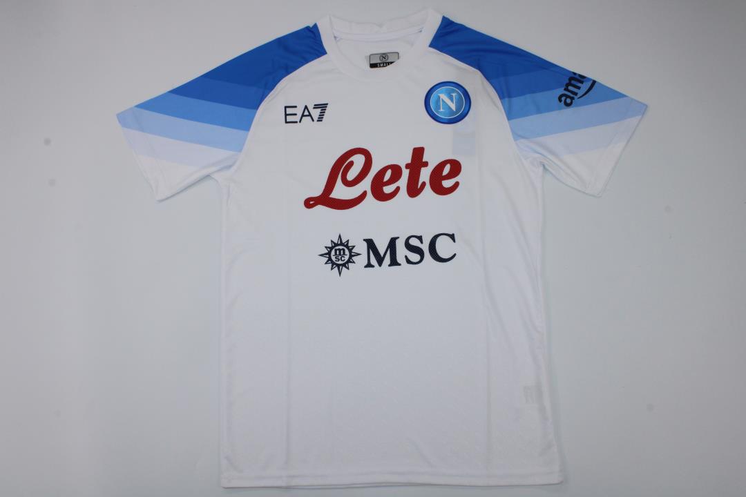 AAA Quality Napoli 22/23 Away White Soccer Jersey